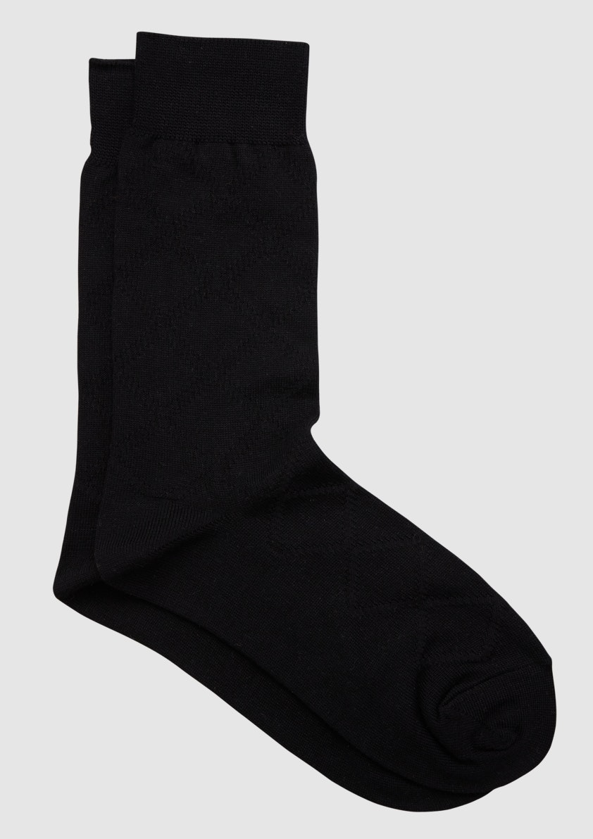 Luxe Touch Jacquard Sock