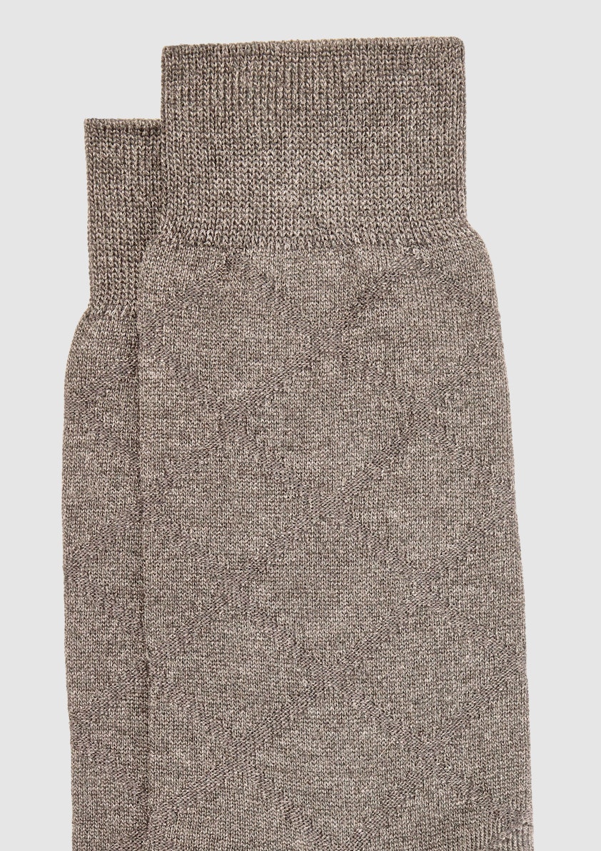 Luxe Touch Jacquard Sock