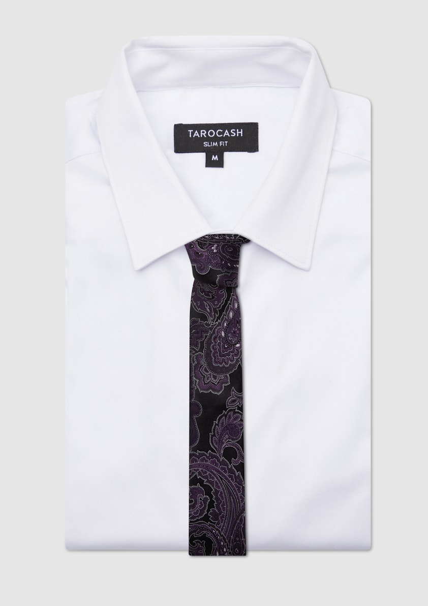 Ayrfield Paisley Silk Tie