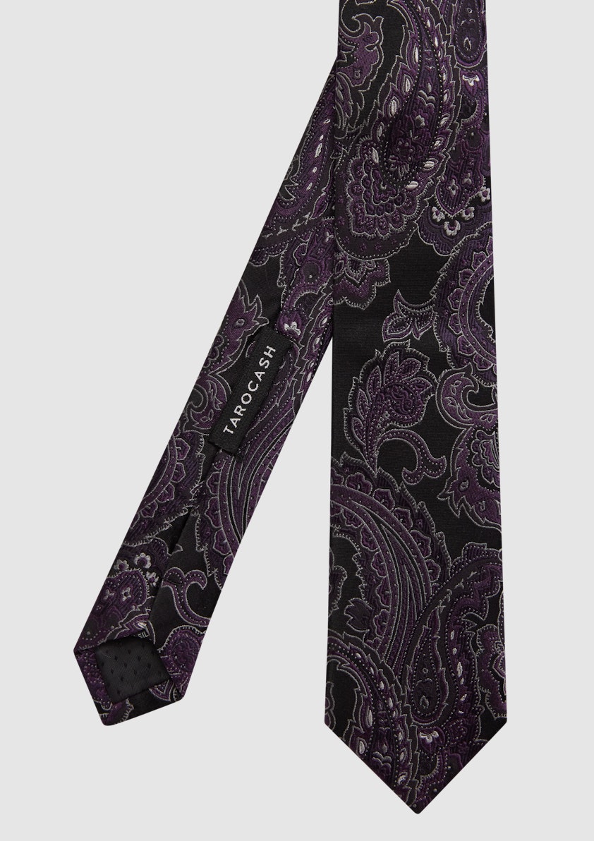 Ayrfield Paisley Silk Tie