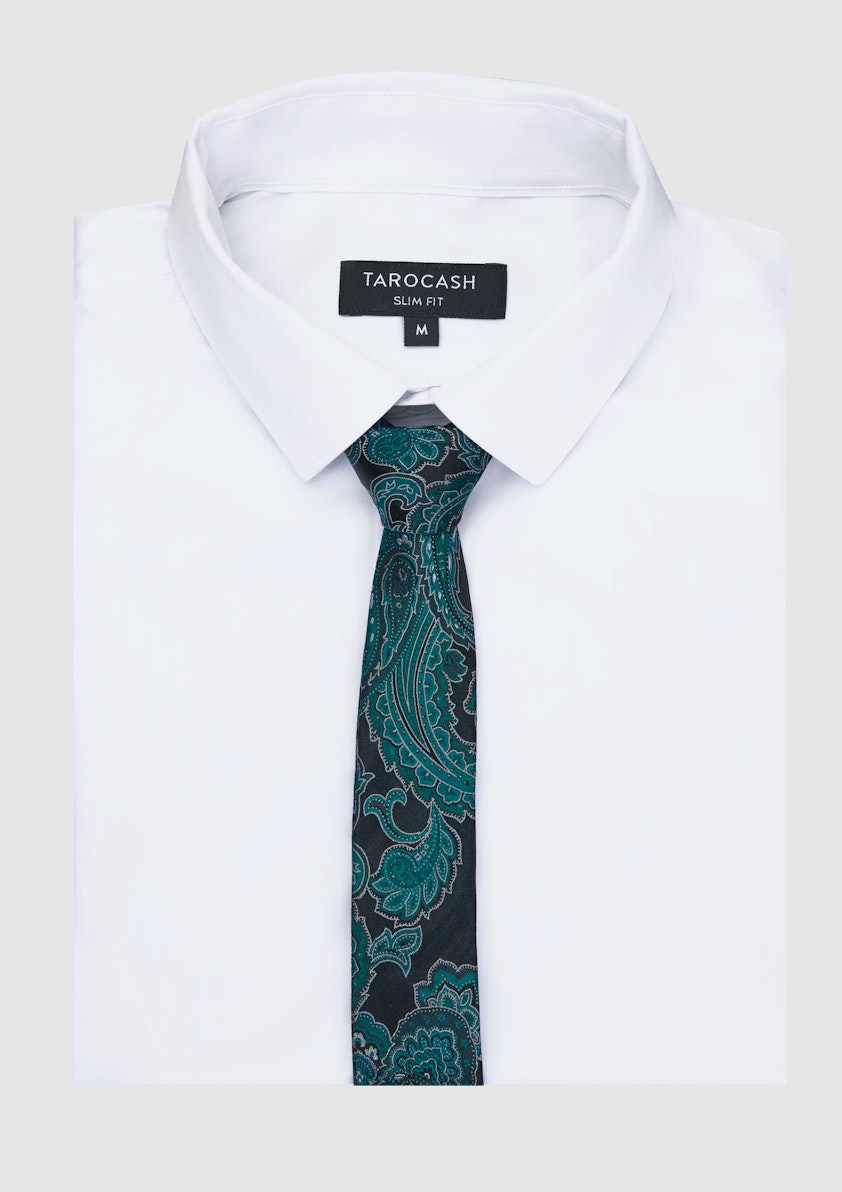 Ayrfield Paisley Silk Tie
