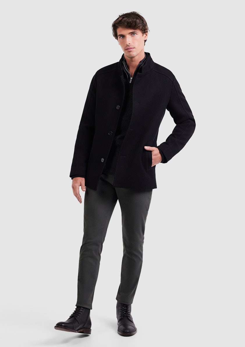 Black Atherton Coat