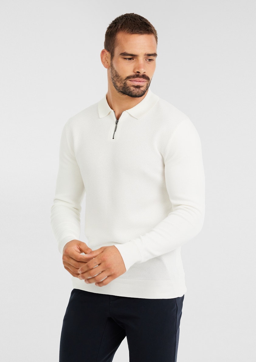 Berkeley Zip Neck Knit