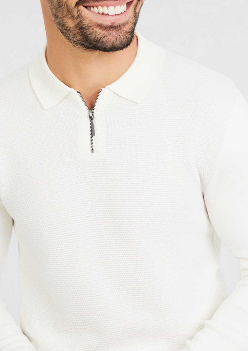Berkeley Zip Neck Knit