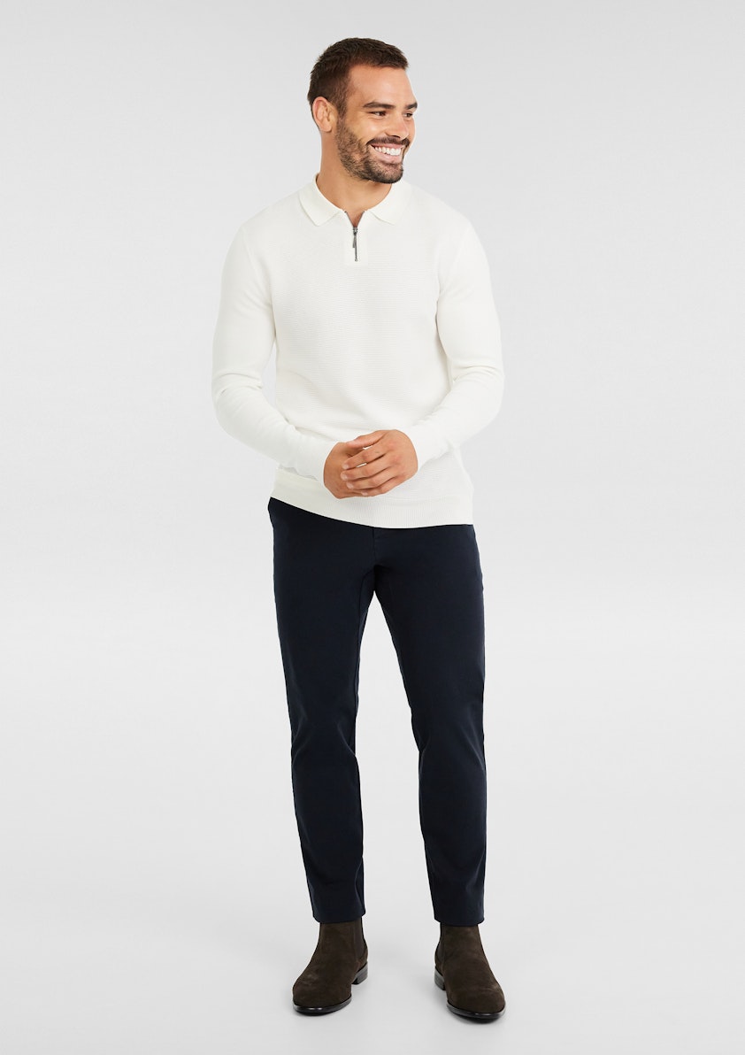 Berkeley Zip Neck Knit