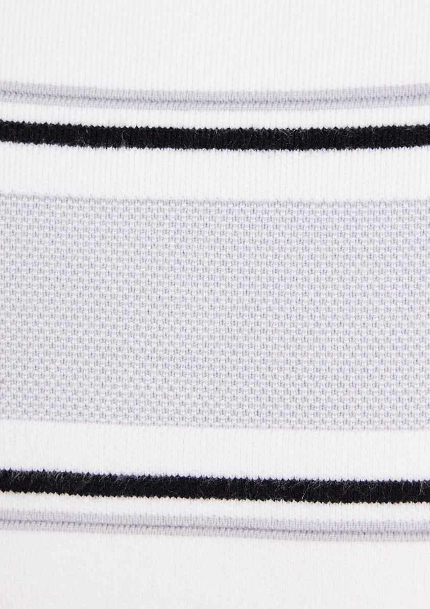 Winter White Rafa Textured Knit