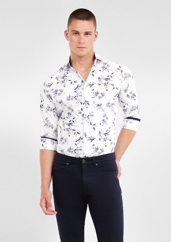 Keyside Slim Leaf Shirt