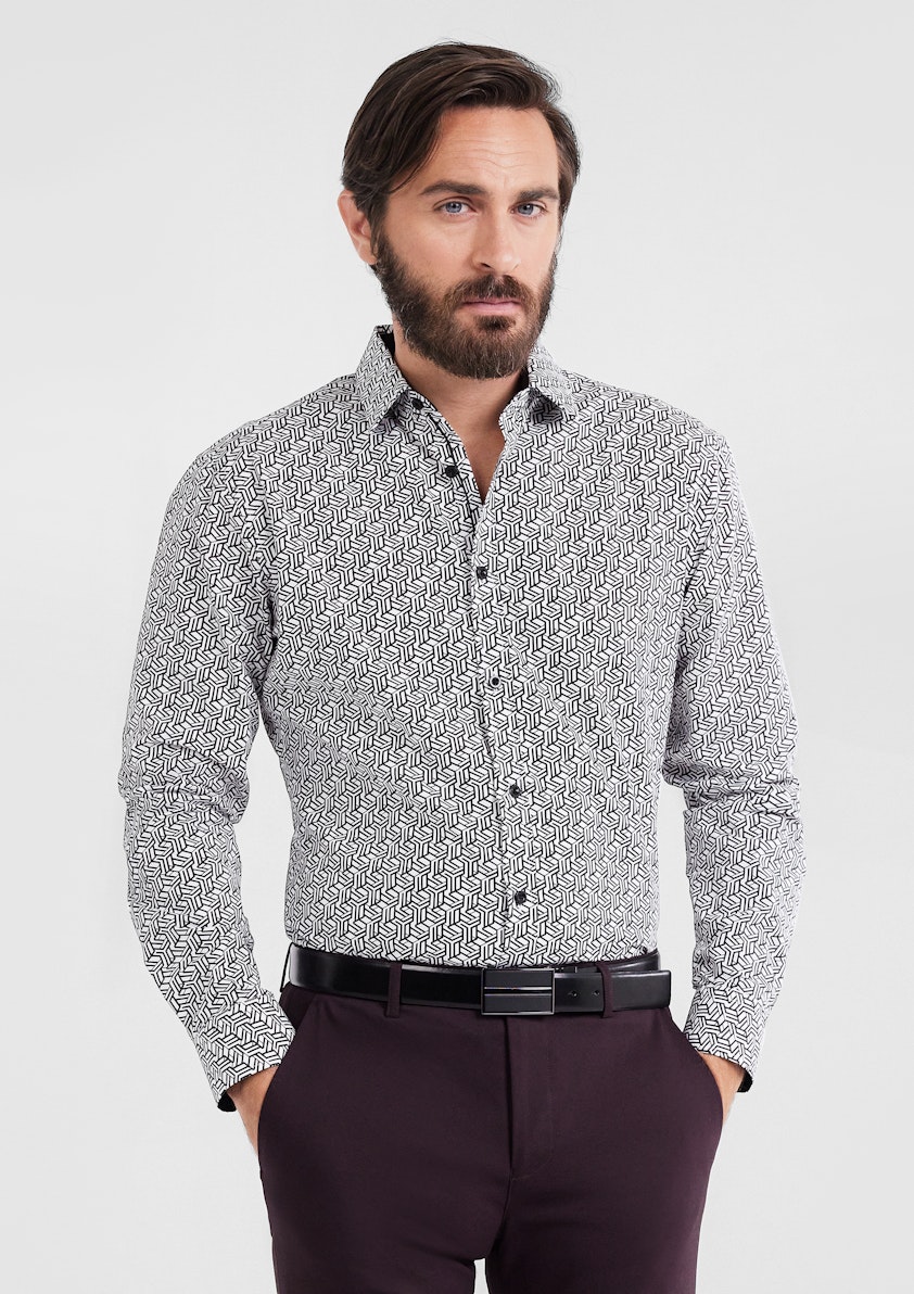 Kelso Slim Geo Shirt