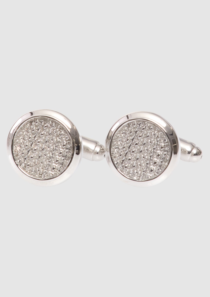 Bently Round Cuff Link