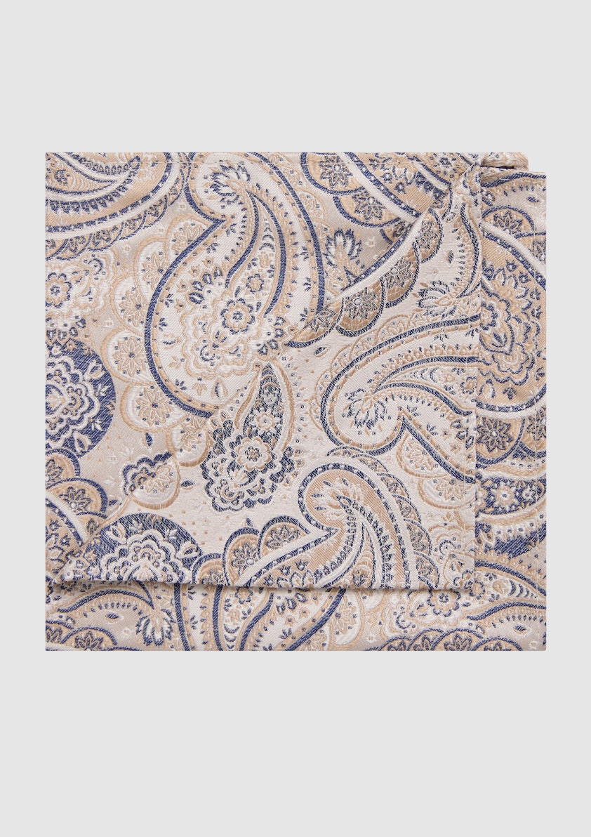 Brooks Silk Pocket Square