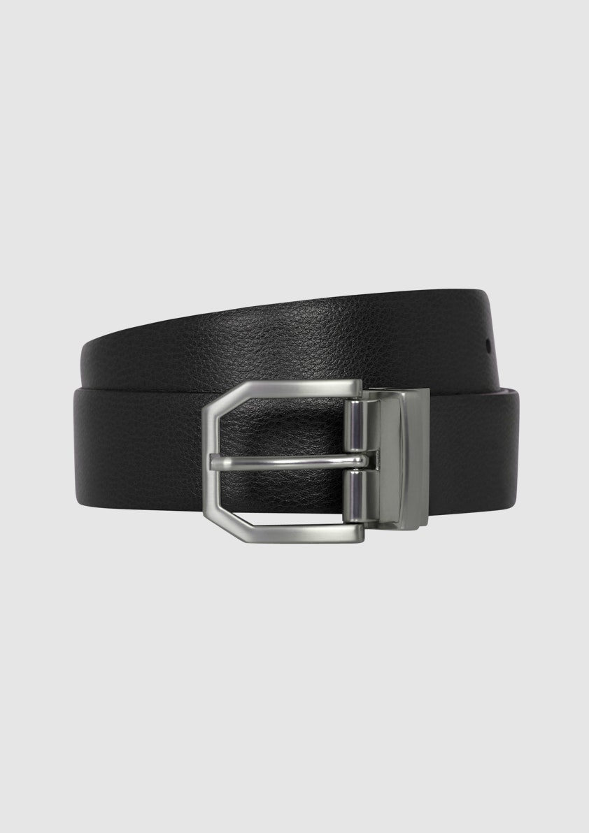 Tan/Black Callen Reversible Prong Belt