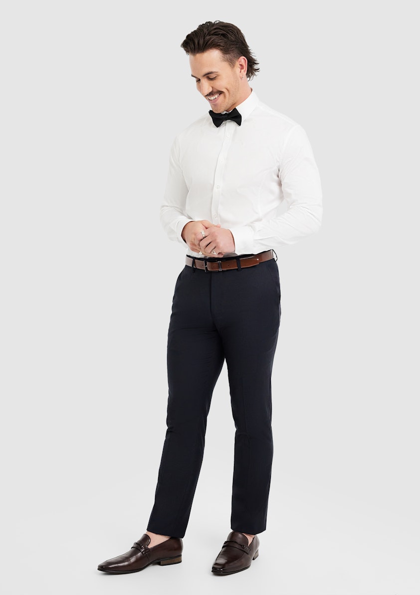 Benson Wool Tuxedo Pant