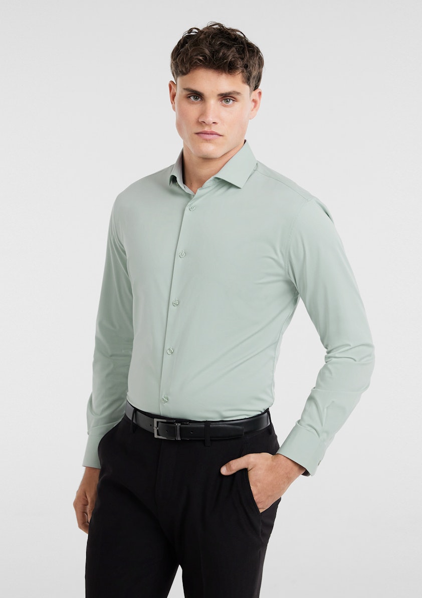 Light Green Chase Luxe Touch Dress Shirt