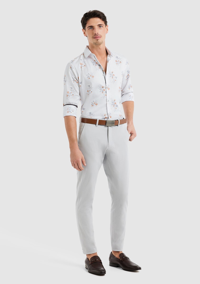 Becken Slim Floral Shirt