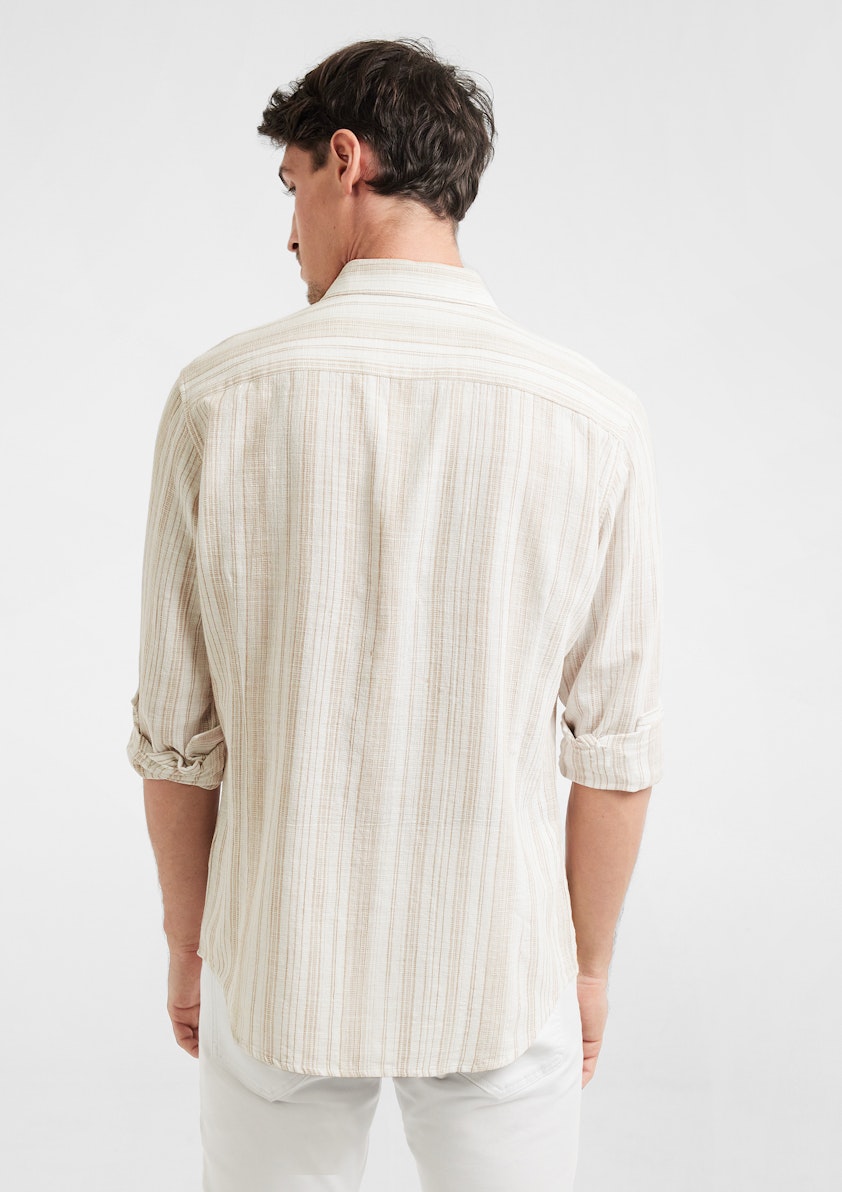 Hampton Textured Stripe Shirt
