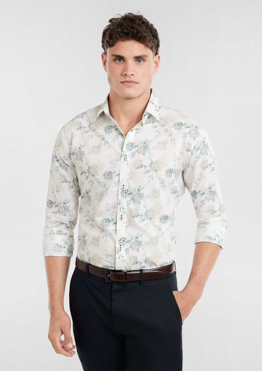 Tropez Slim Floral Shirt