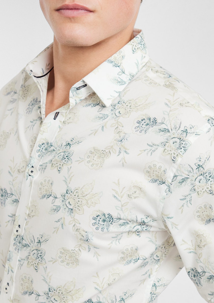 Tropez Slim Floral Shirt