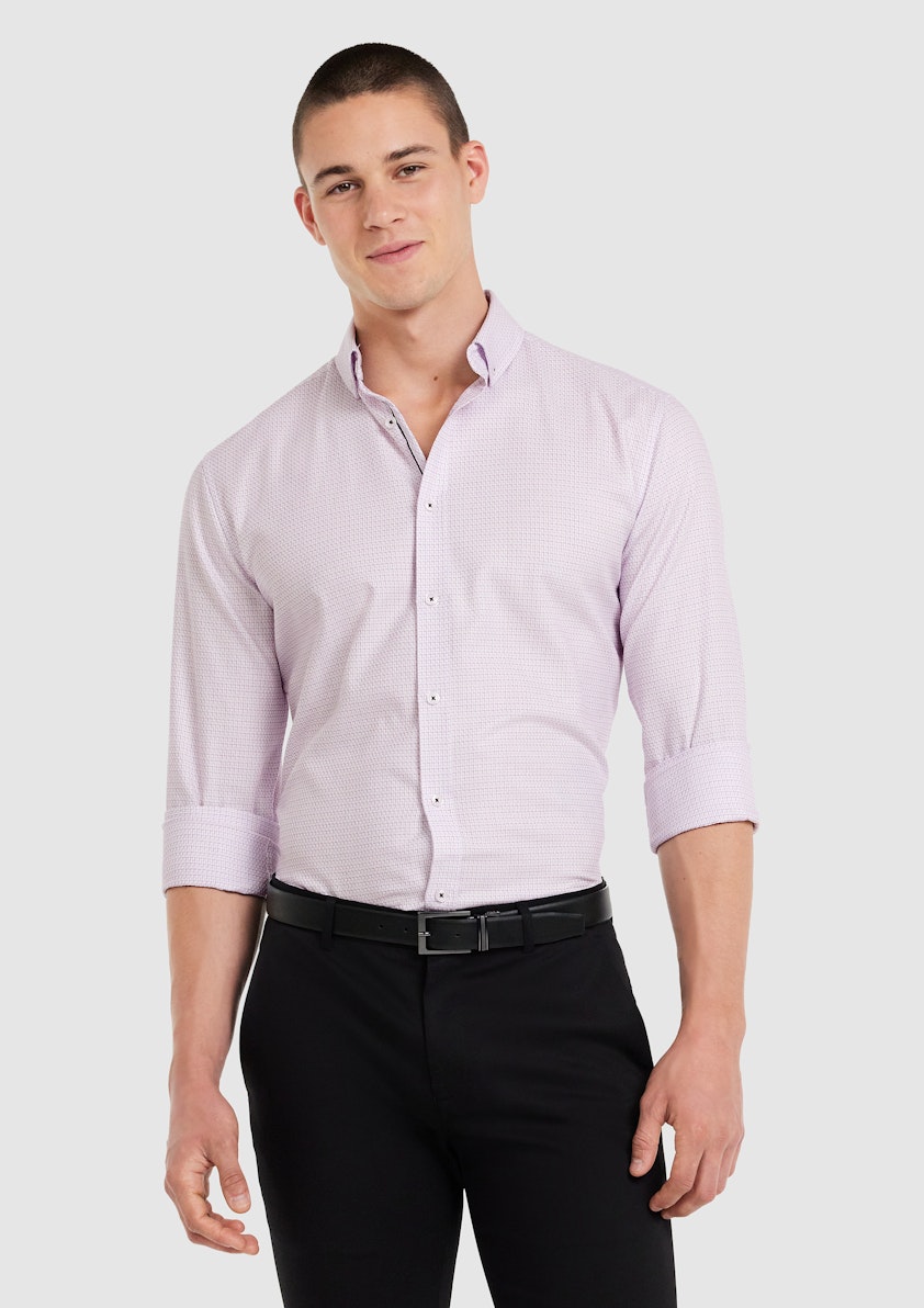 Ricky Textured Check Shirt