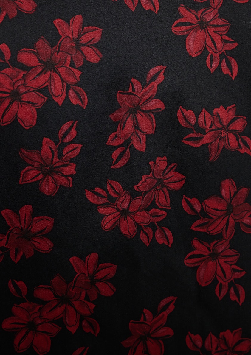 Vino Slim Stretch Floral Shirt