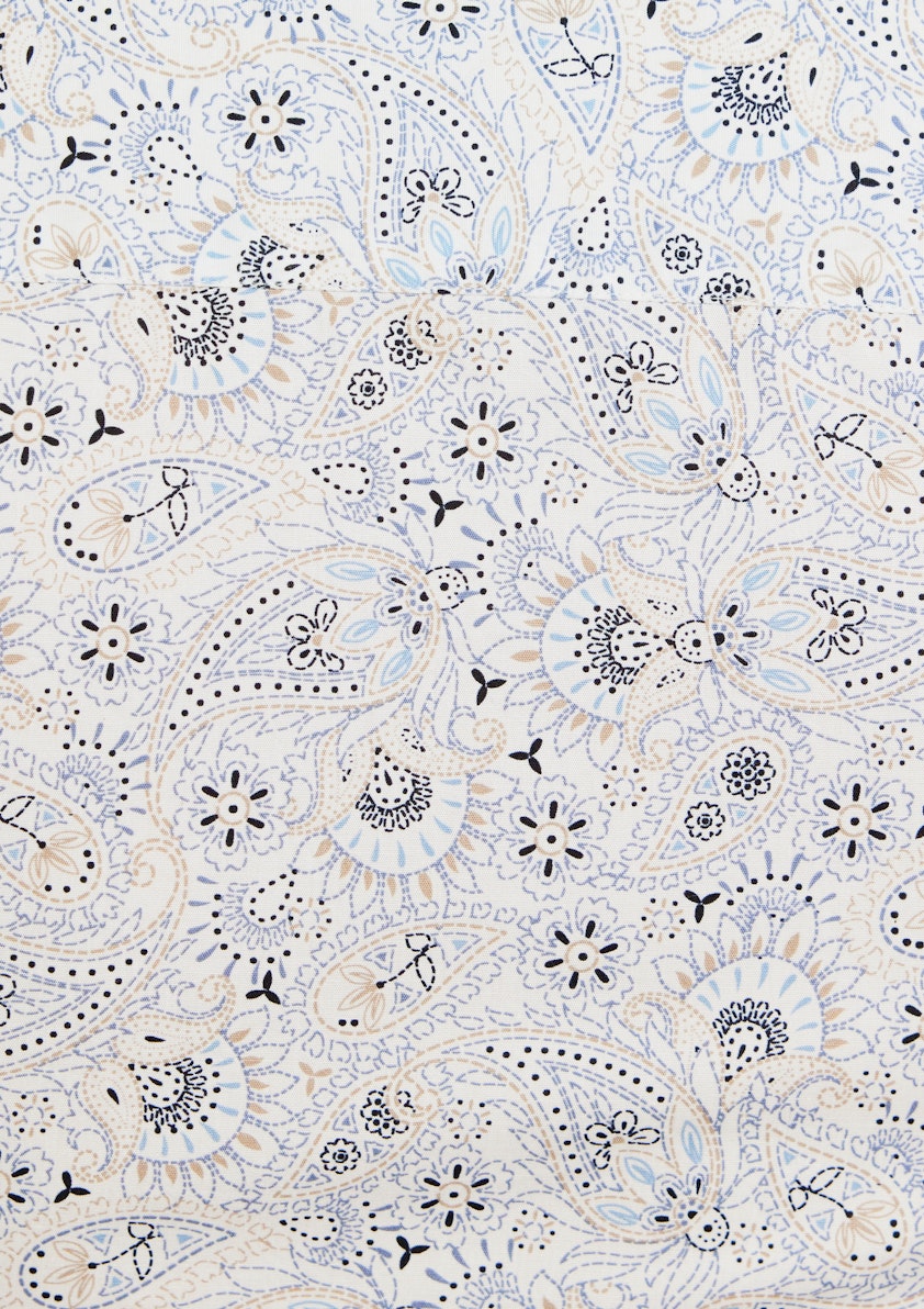 Ari Stretch Slim Paisley Shirt