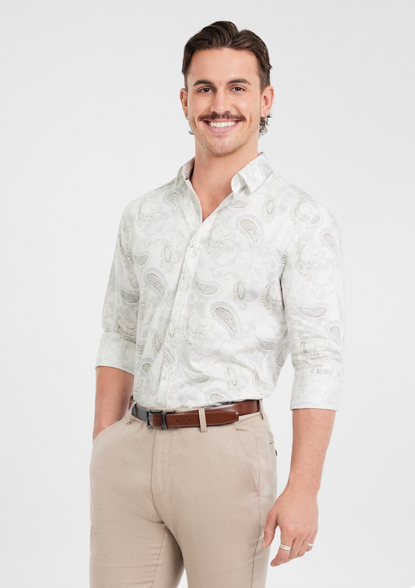 Tivoli Slim Paisley Shirt