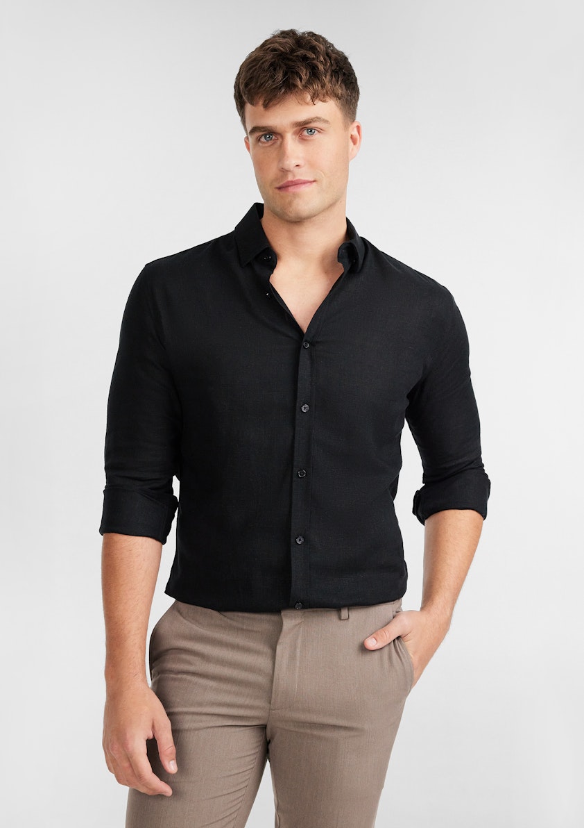 Hunt Slim Viscose Shirt