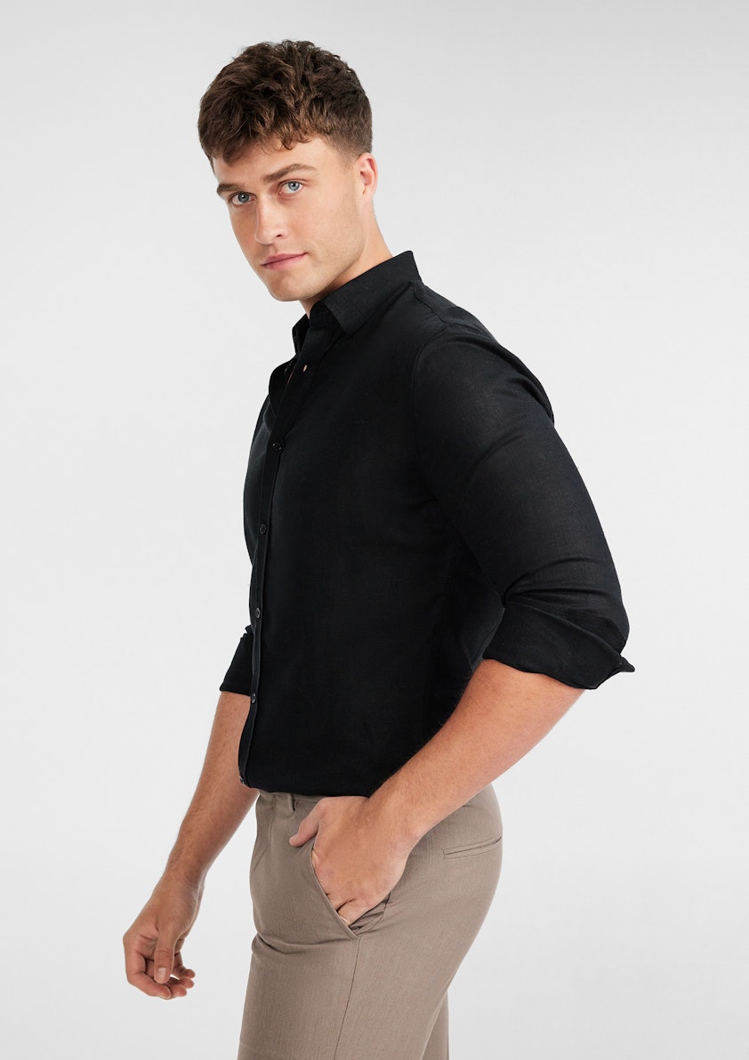 Hunt Slim Viscose Shirt