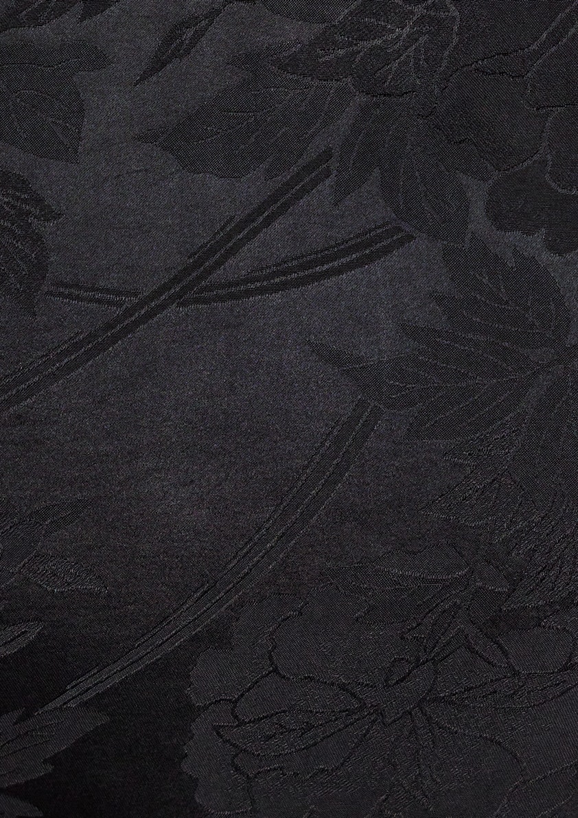 Black Nikoli Viscose Shirt