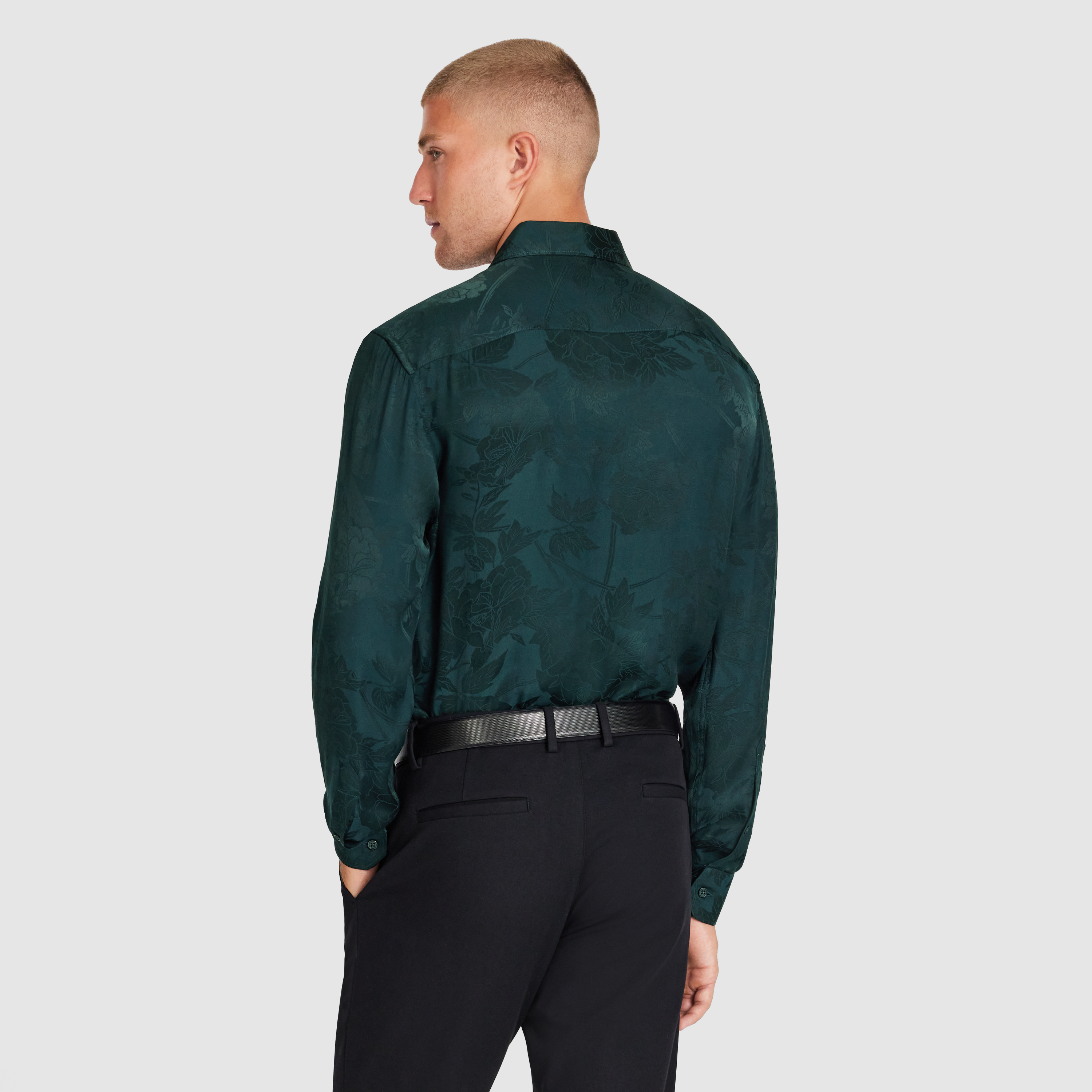 Green Nikoli Viscose Shirt