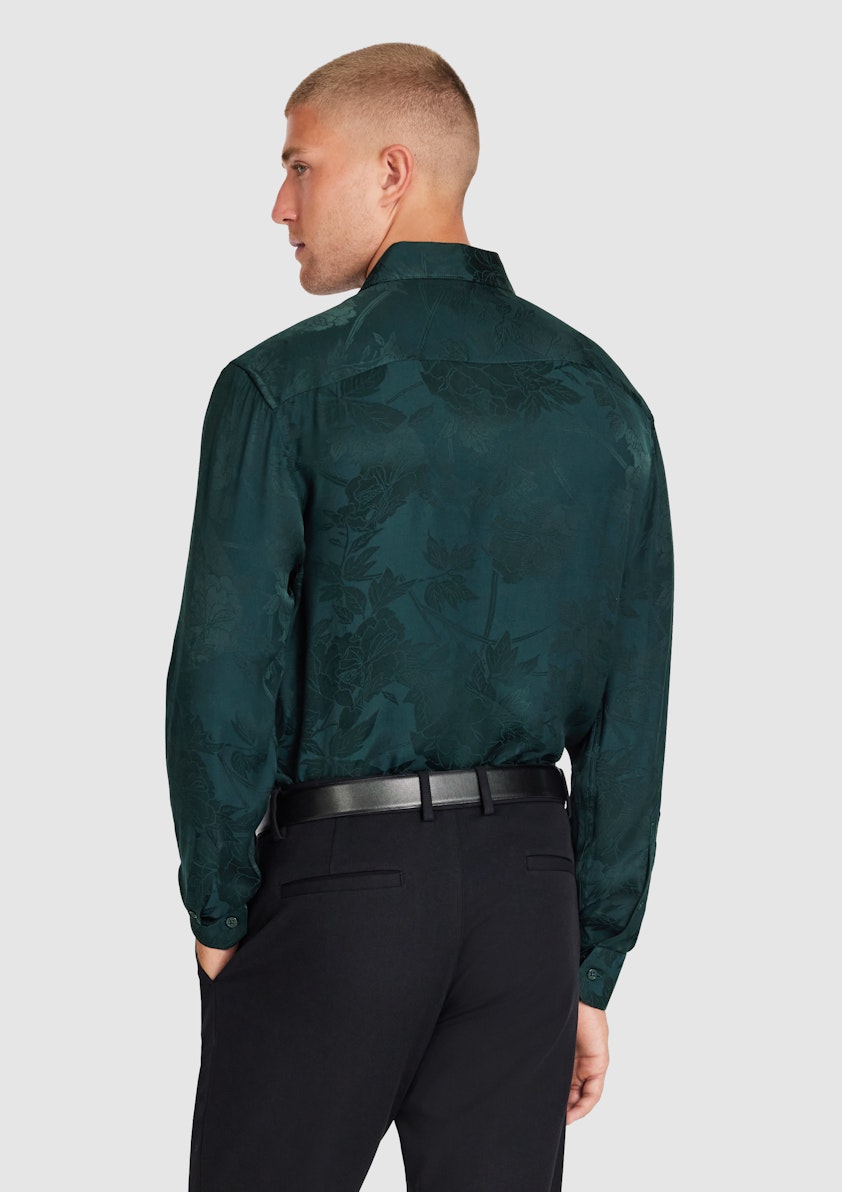 Green Nikoli Viscose Shirt