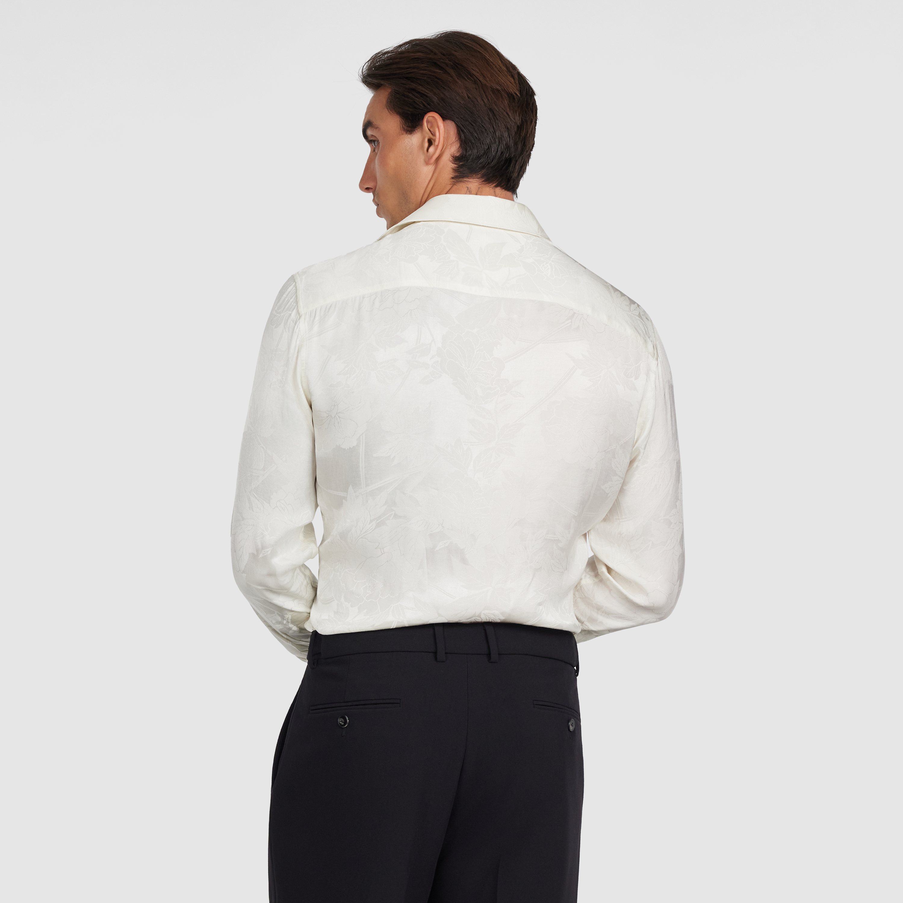 Ivory Nikoli Viscose Shirt