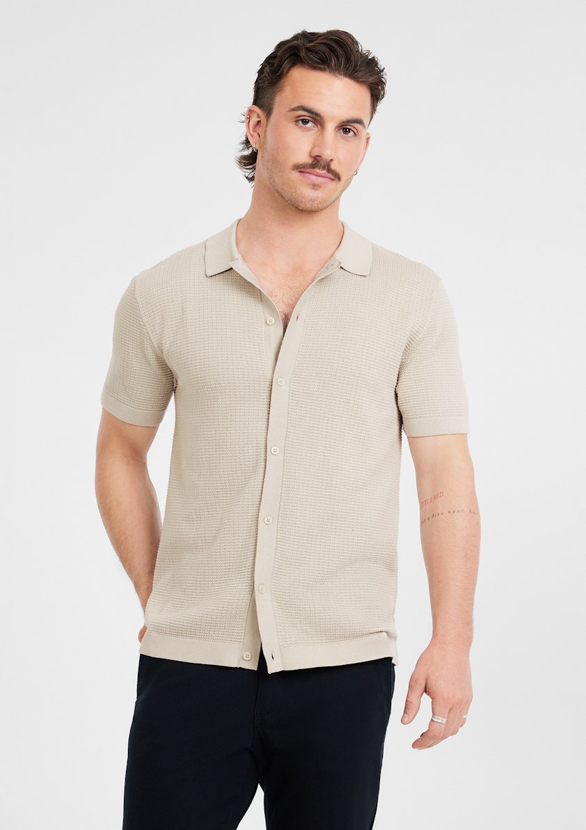 Eaton Knit Polo Shirt