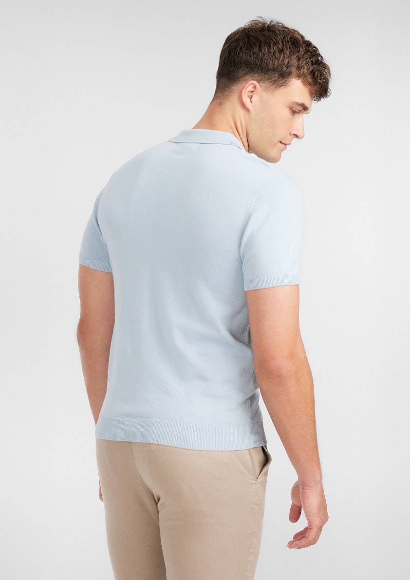 Glebe Zip Knit Polo