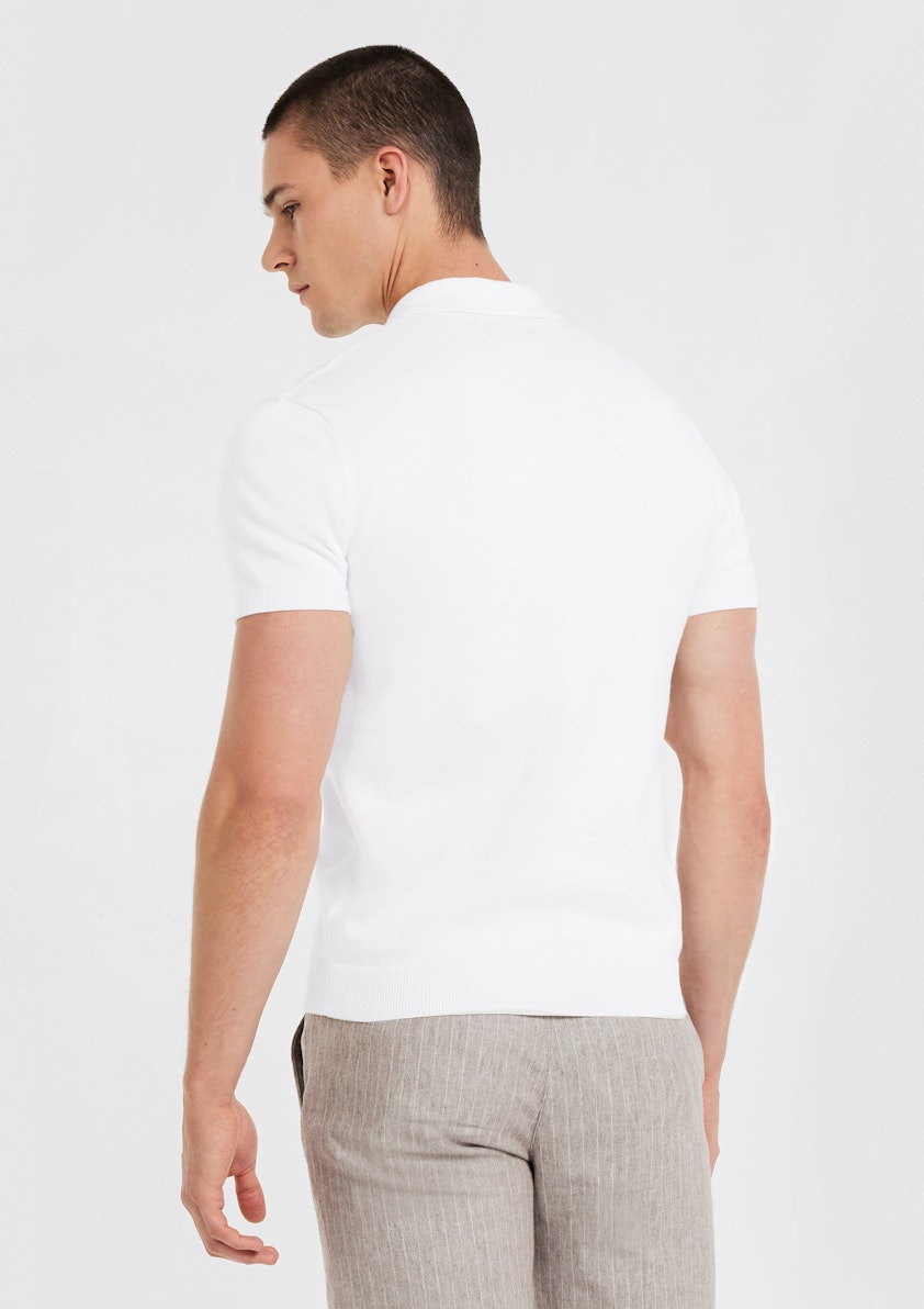 Glebe Zip Knit Polo