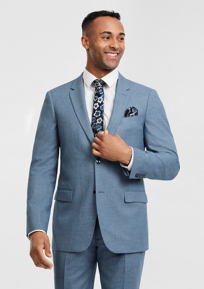 Mid Blue Denali Slim Suit