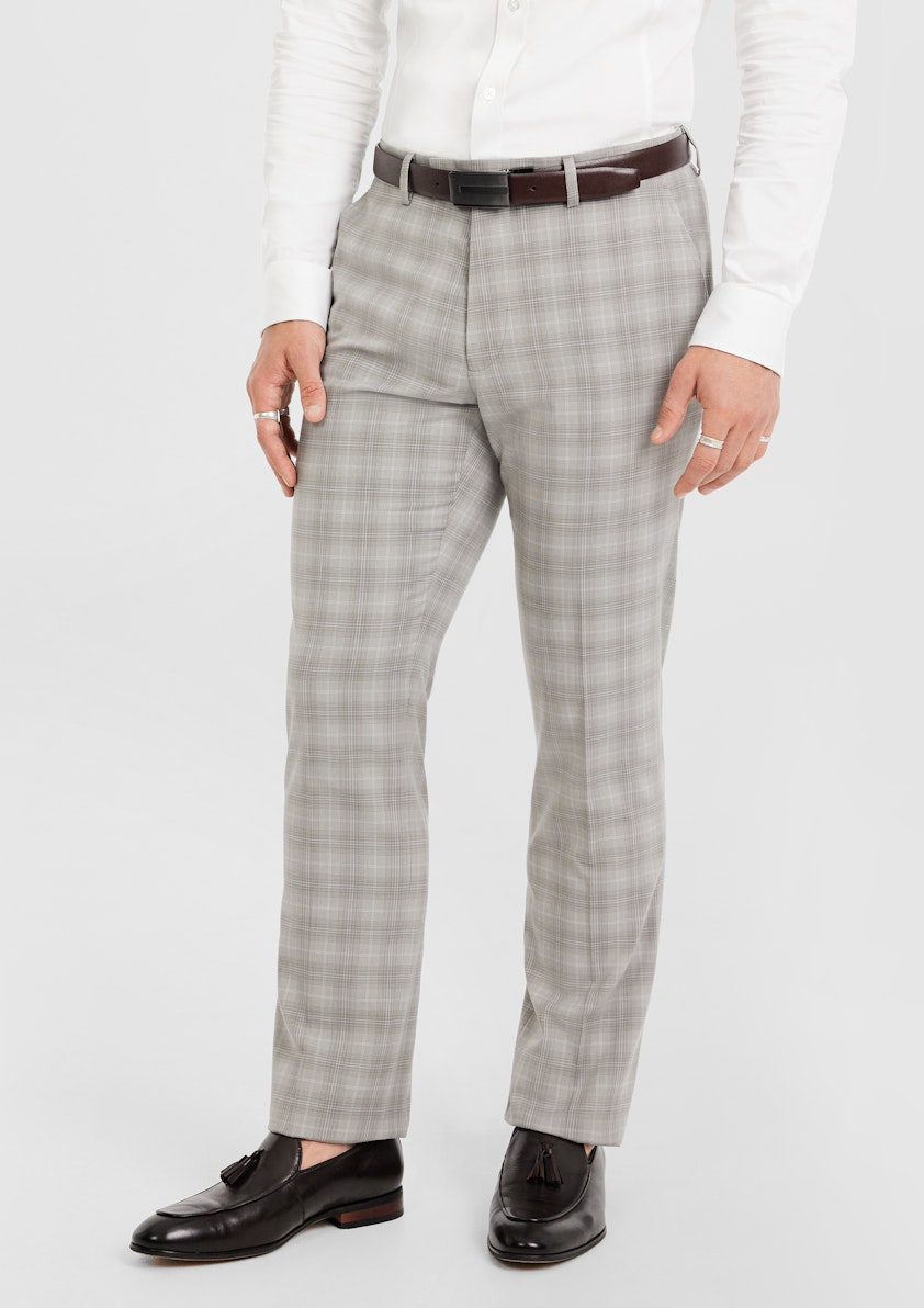 Mocha Grange Check Suit
