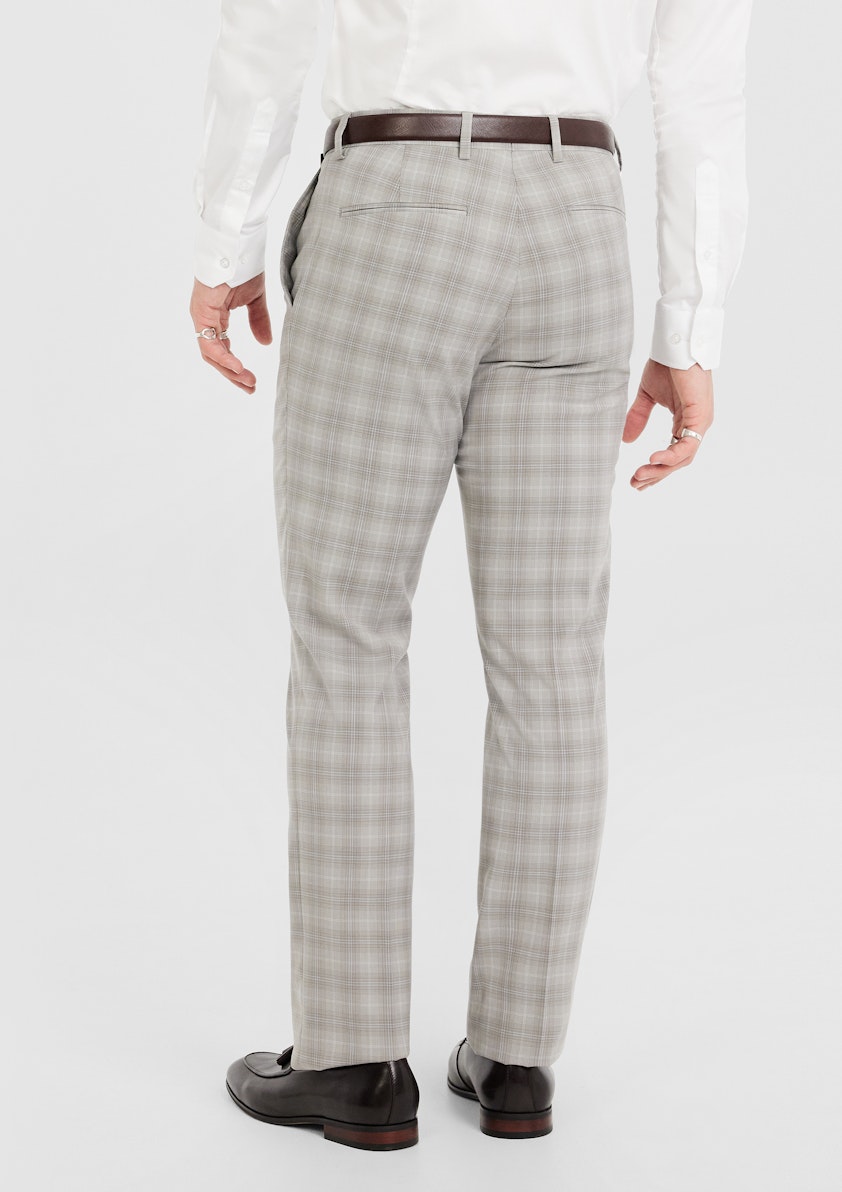 Mocha Grange Check Suit
