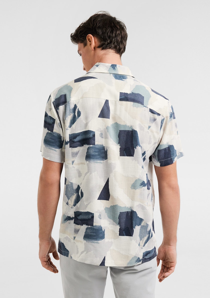 Picasso Viscose Abstract Shirt