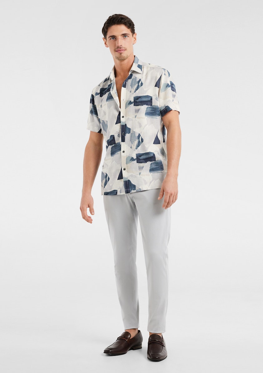 Picasso Viscose Abstract Shirt