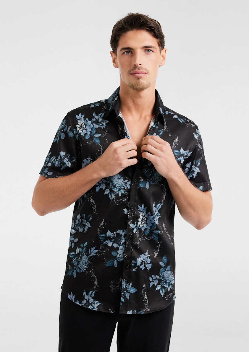 Tokyo Stretch Floral Shirt