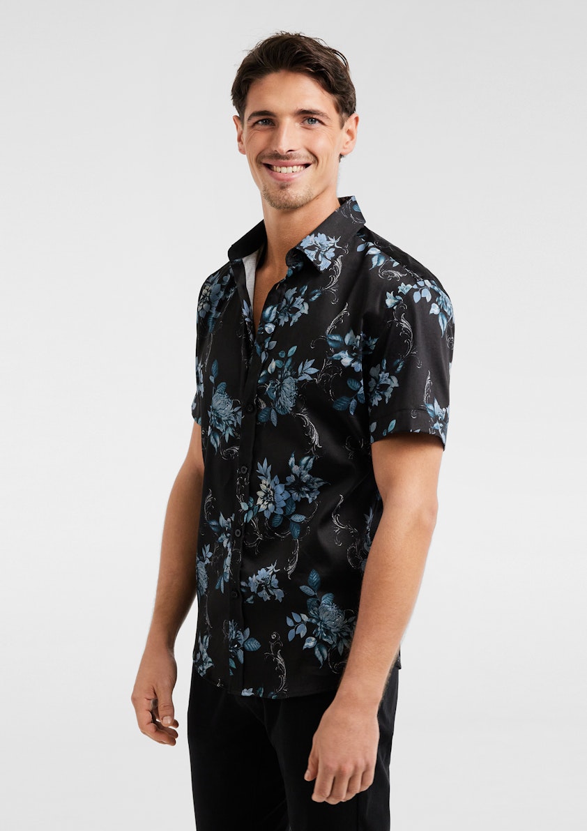 Tokyo Stretch Floral Shirt