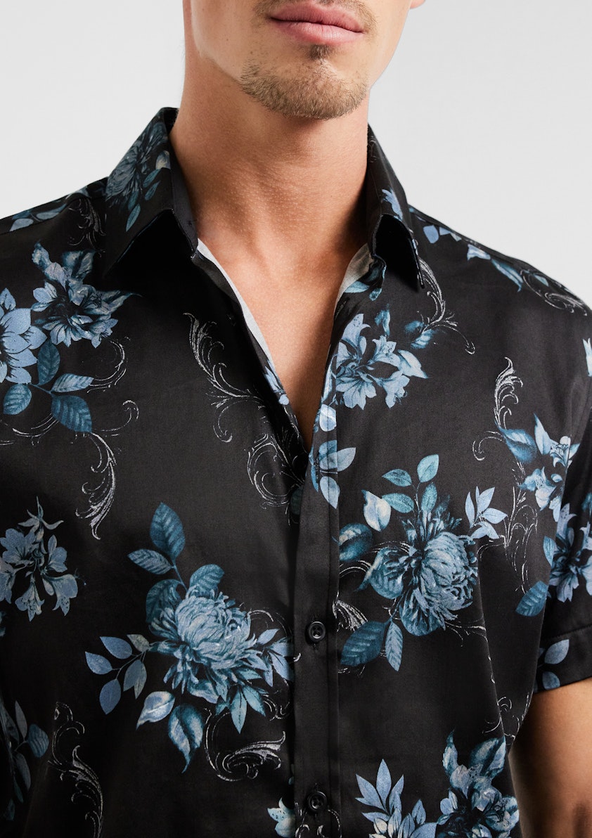 Tokyo Stretch Floral Shirt