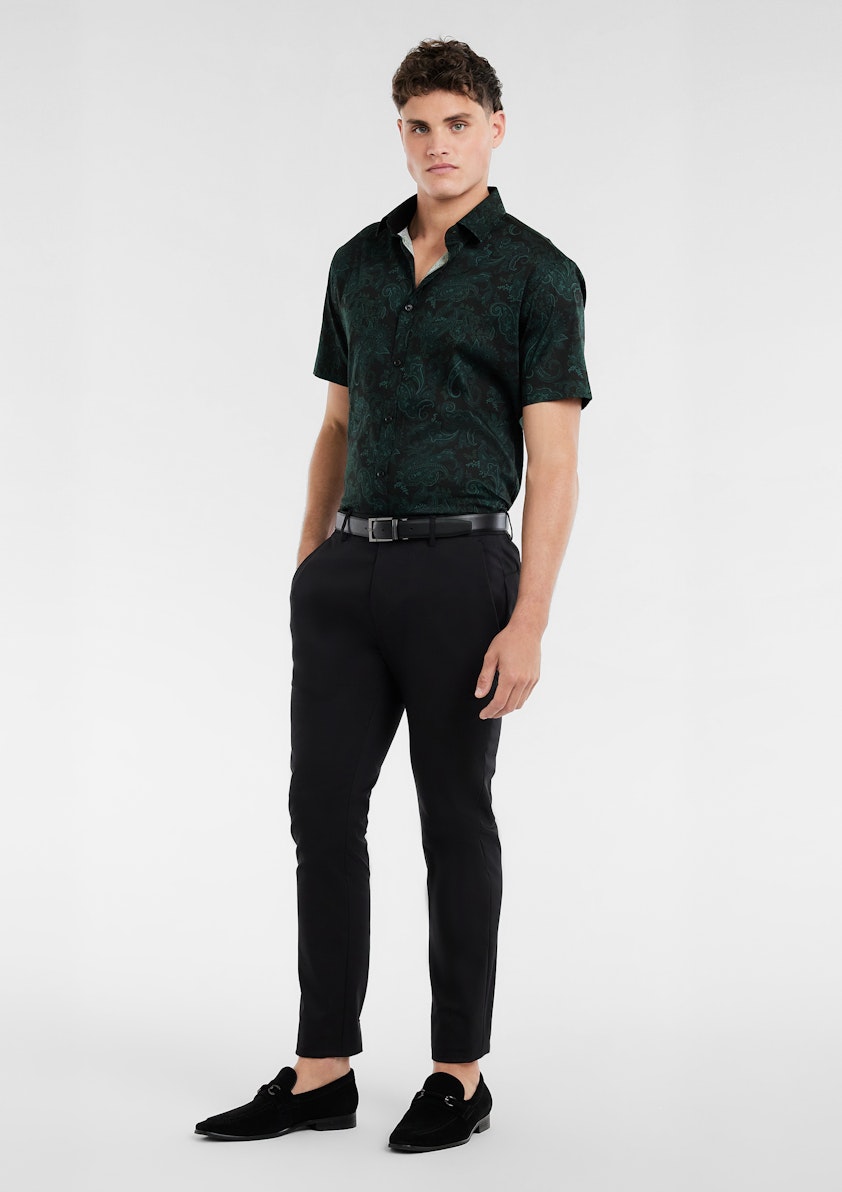 Almo Stretch Paisley Shirt
