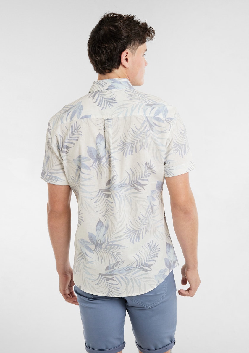Cayman Linen Leaf Shirt