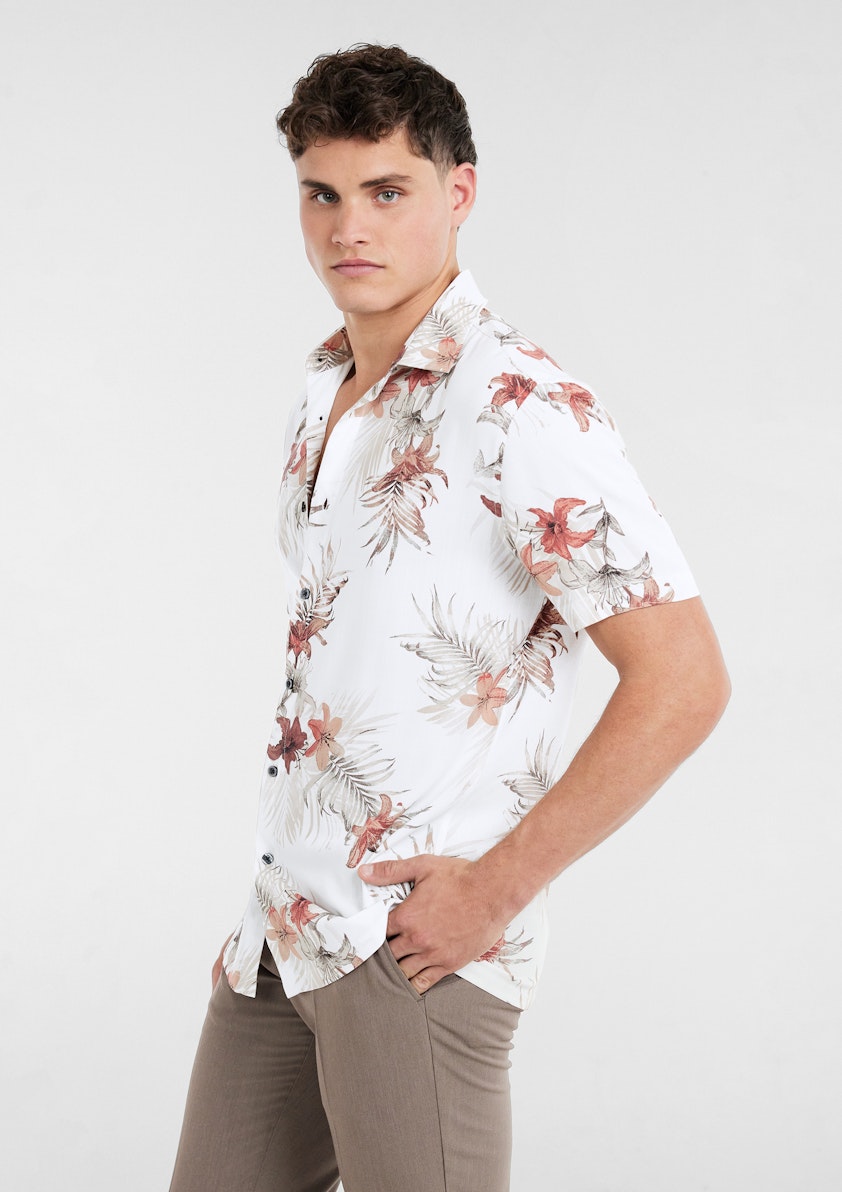Joshua Viscose Floral Shirt