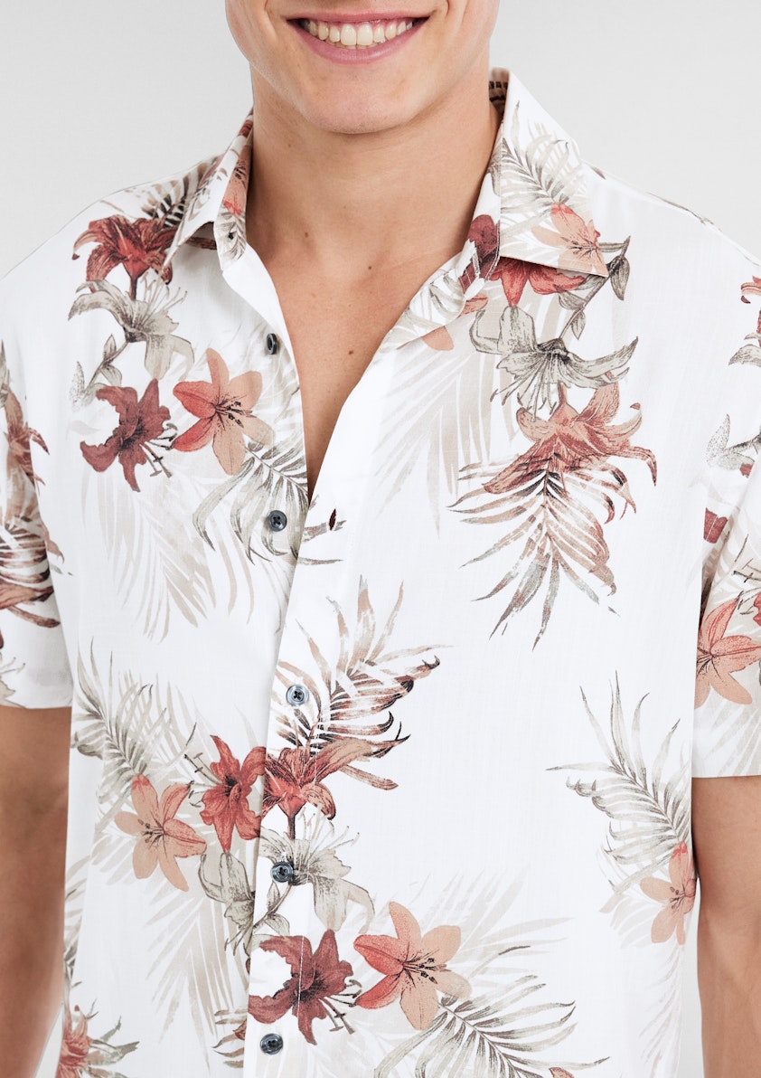 Joshua Viscose Floral Shirt