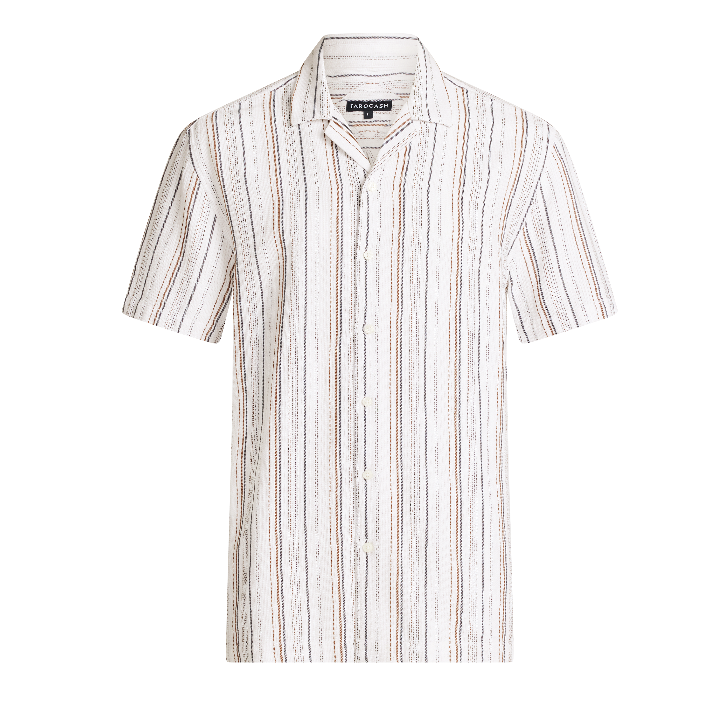 Crete Stripe Texture Shirt