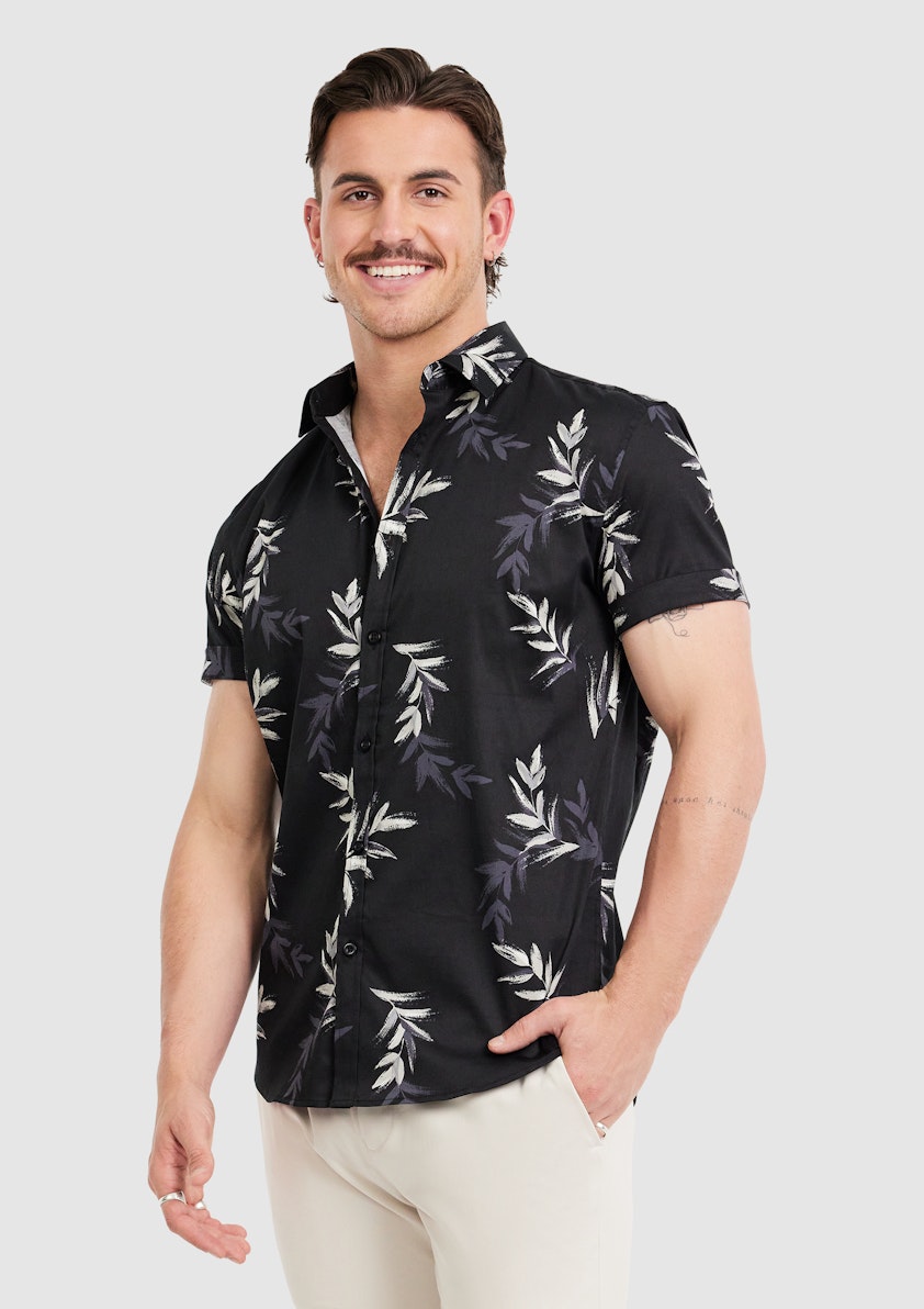 Verona Stretch Leaf Shirt