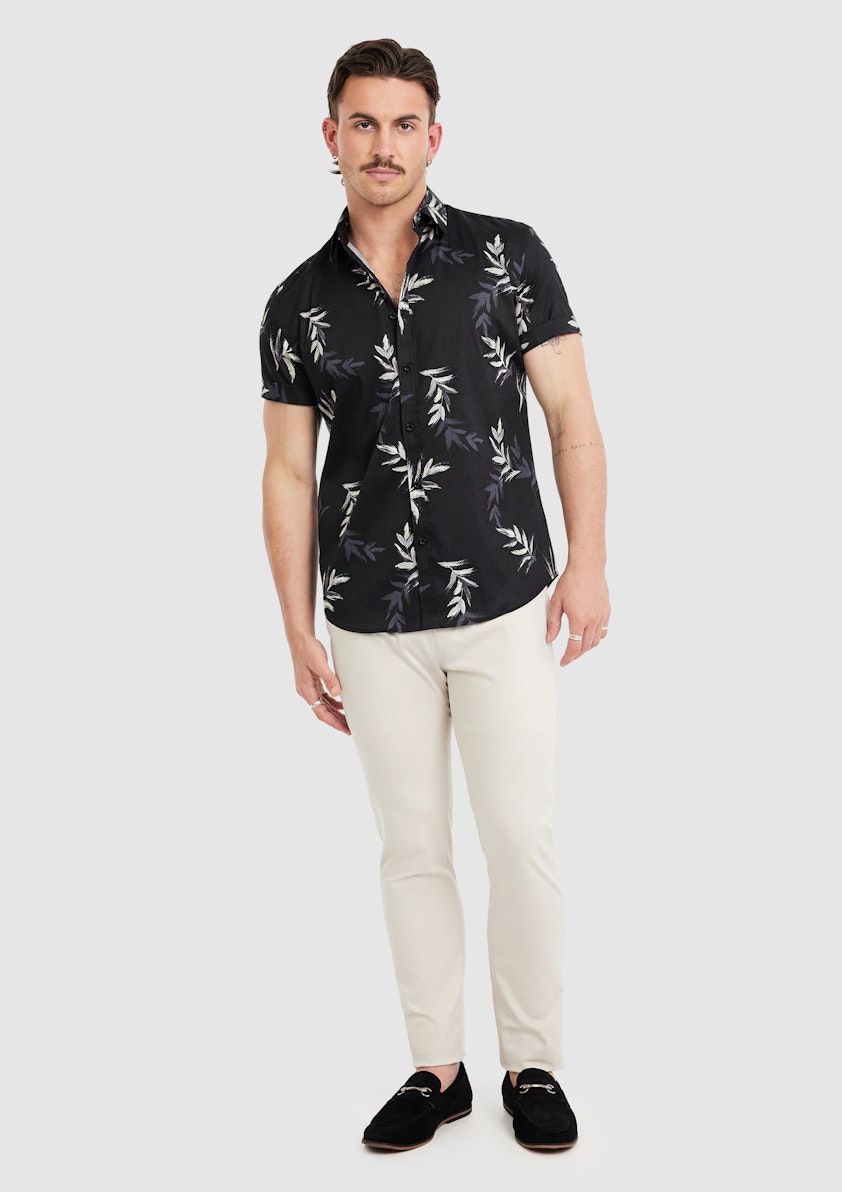 Verona Stretch Leaf Shirt