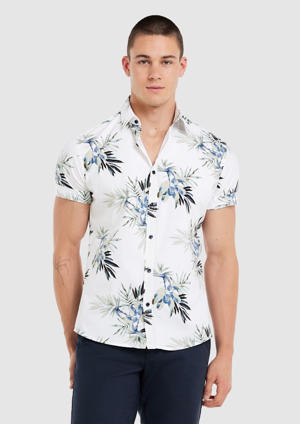Sardinia Stretch Leaf Shirt
